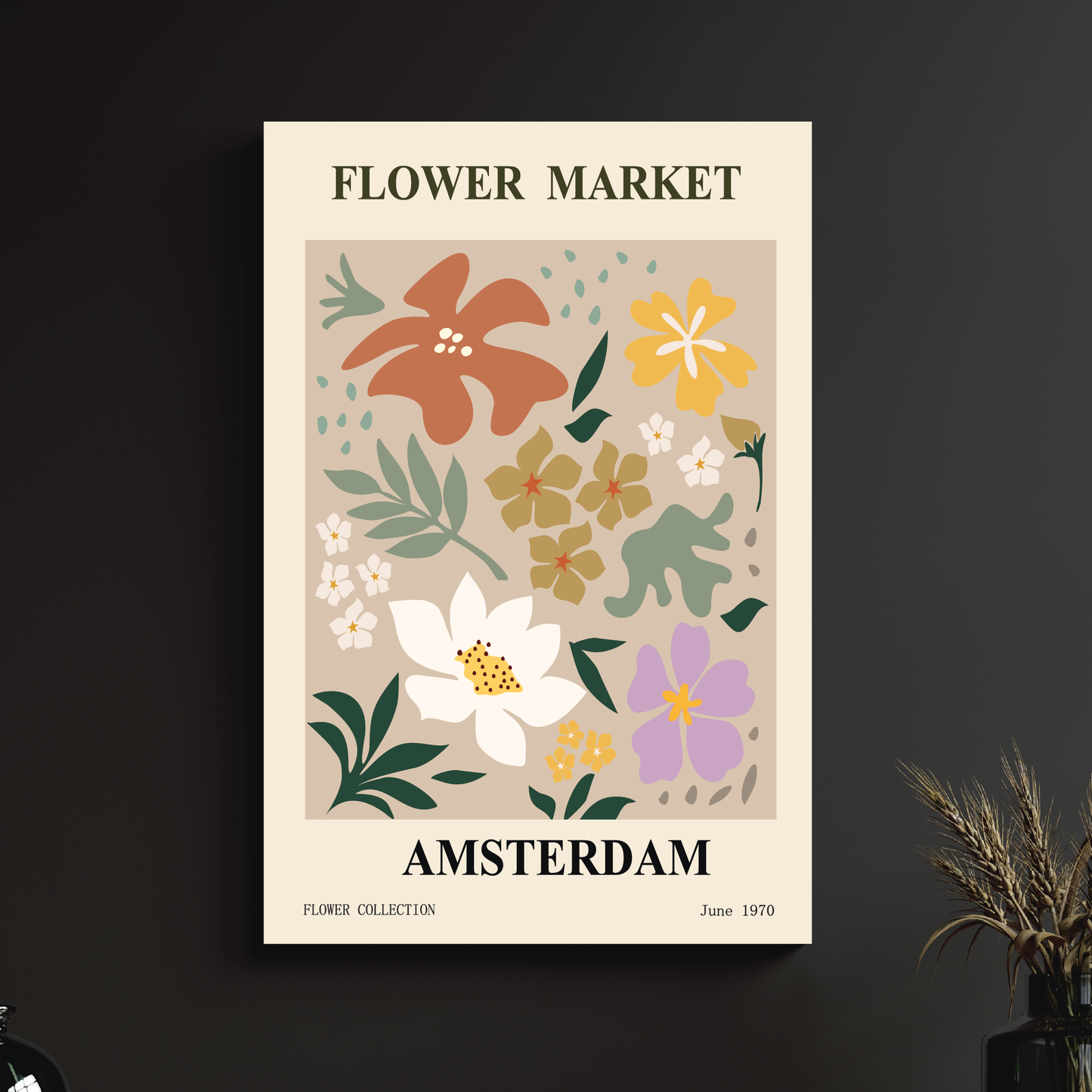 FLOWER MARKET AMSTERDAM