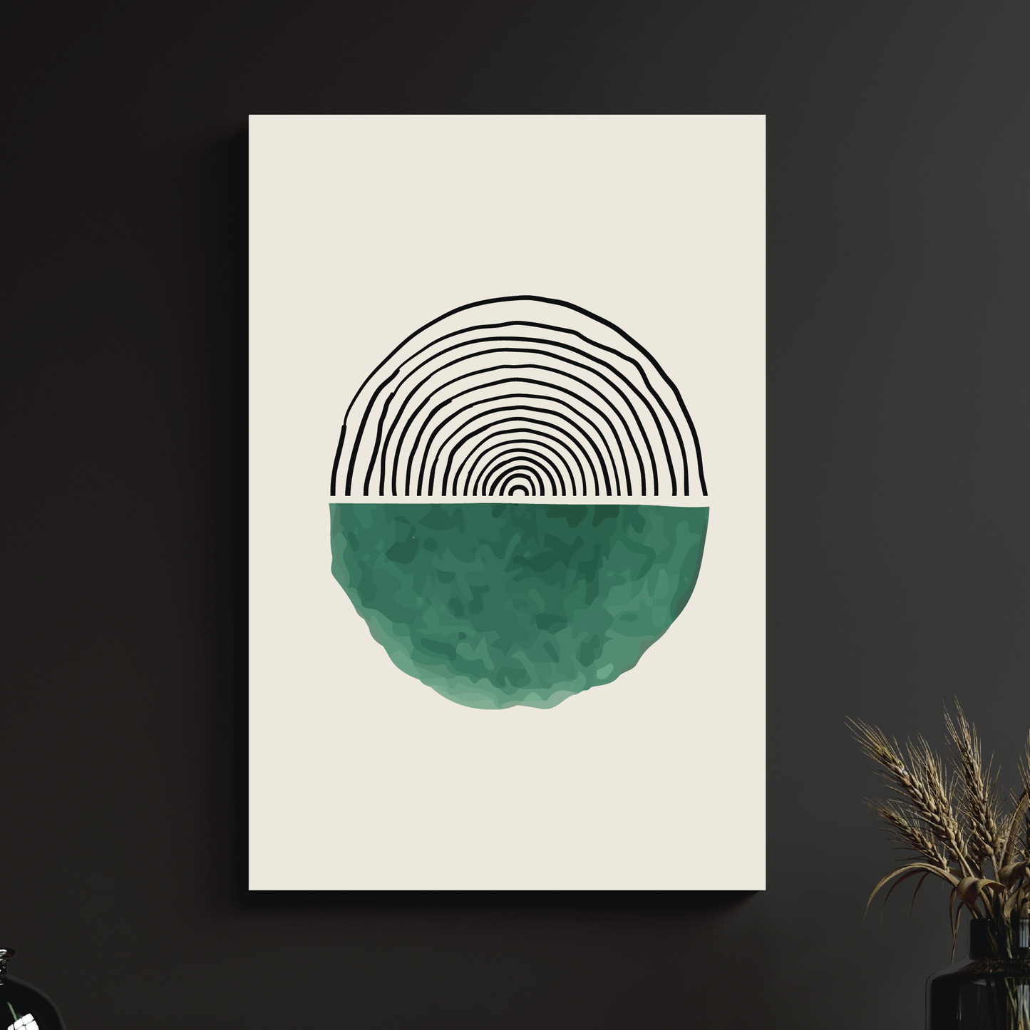 GREEN SEMICIRCLE