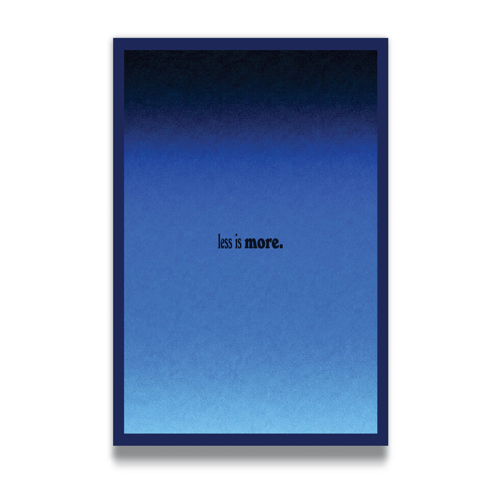 LESS IS MORE - Vigil