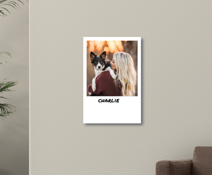 POLAROID - CUSTOM METAL POSTER